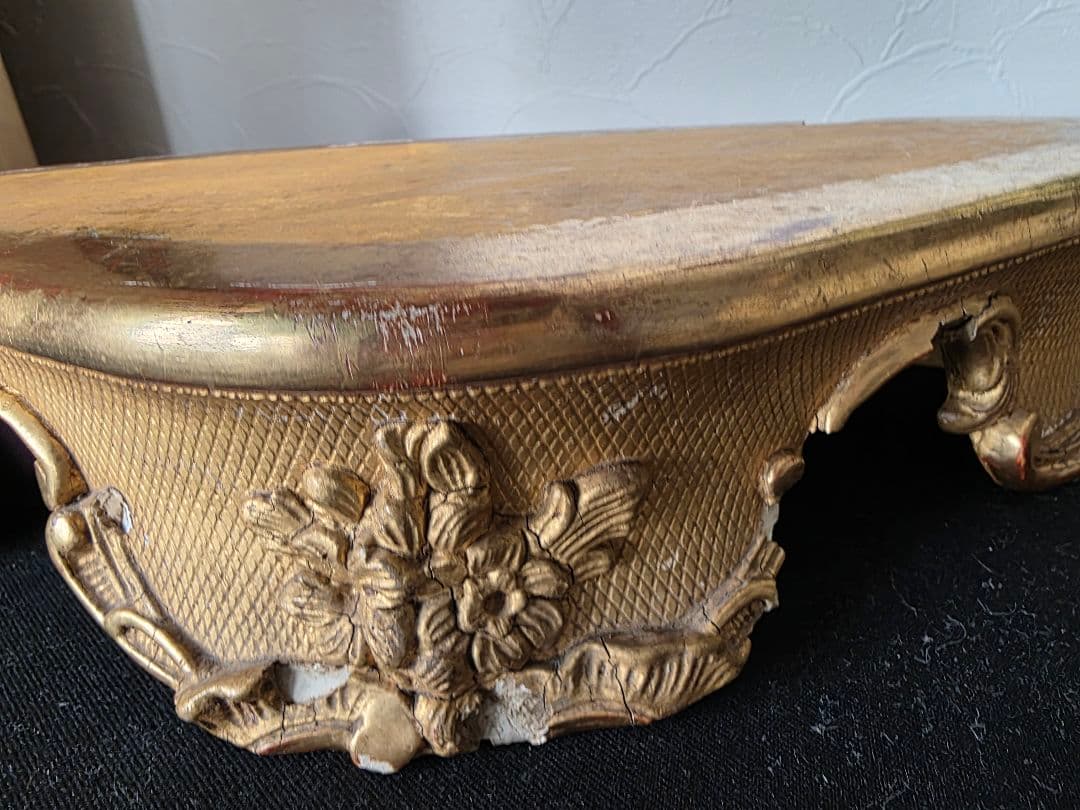 アンティーク　ポワドレ台座