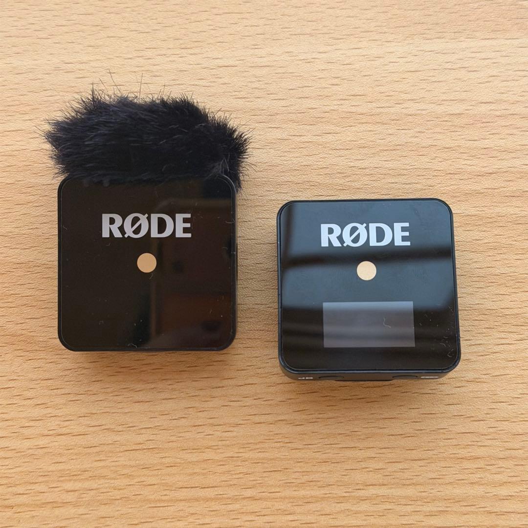 RØDE ワイヤレスGO マイクセット ウィンドジャマー付き