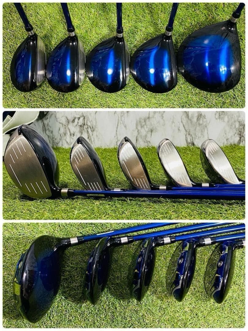 【美品】CB無 ツアーステージ ViQ 2023 メンズゴルフセット 12本 S