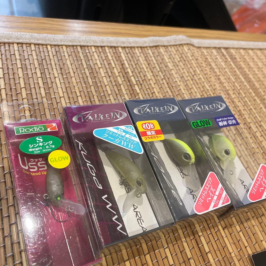 黒まんじゅう入りトラウトルアーセット（他オリカラ含）