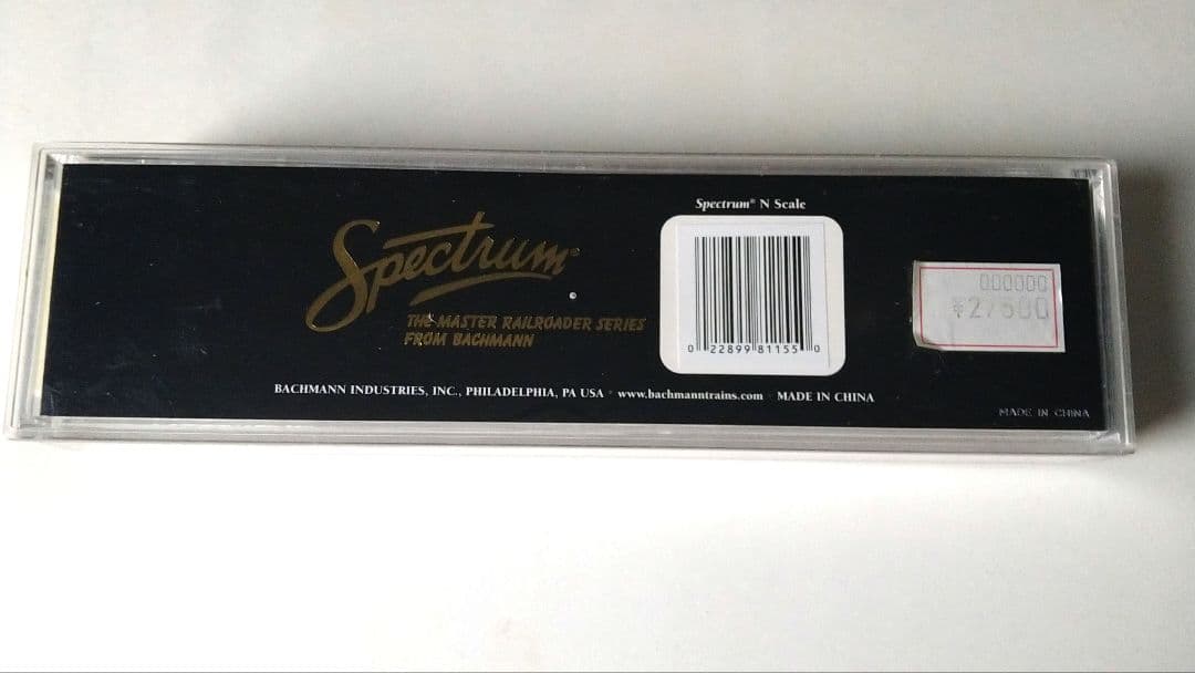 バックマン　アメリカの蒸気機関車　Nゲージ