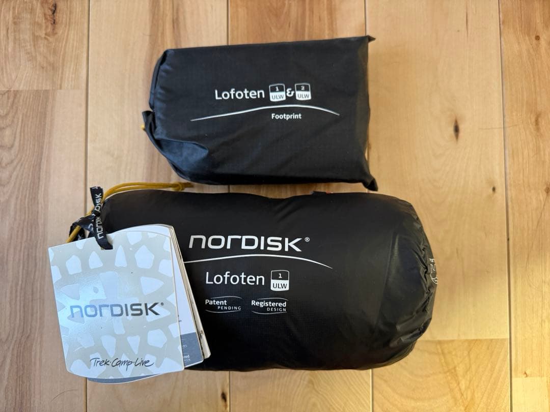 新品 Nordisk LOFOTEN 1 フットプリントセット