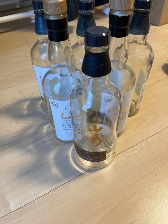 ウイスキー 空瓶 山崎リミテッドエデション2015