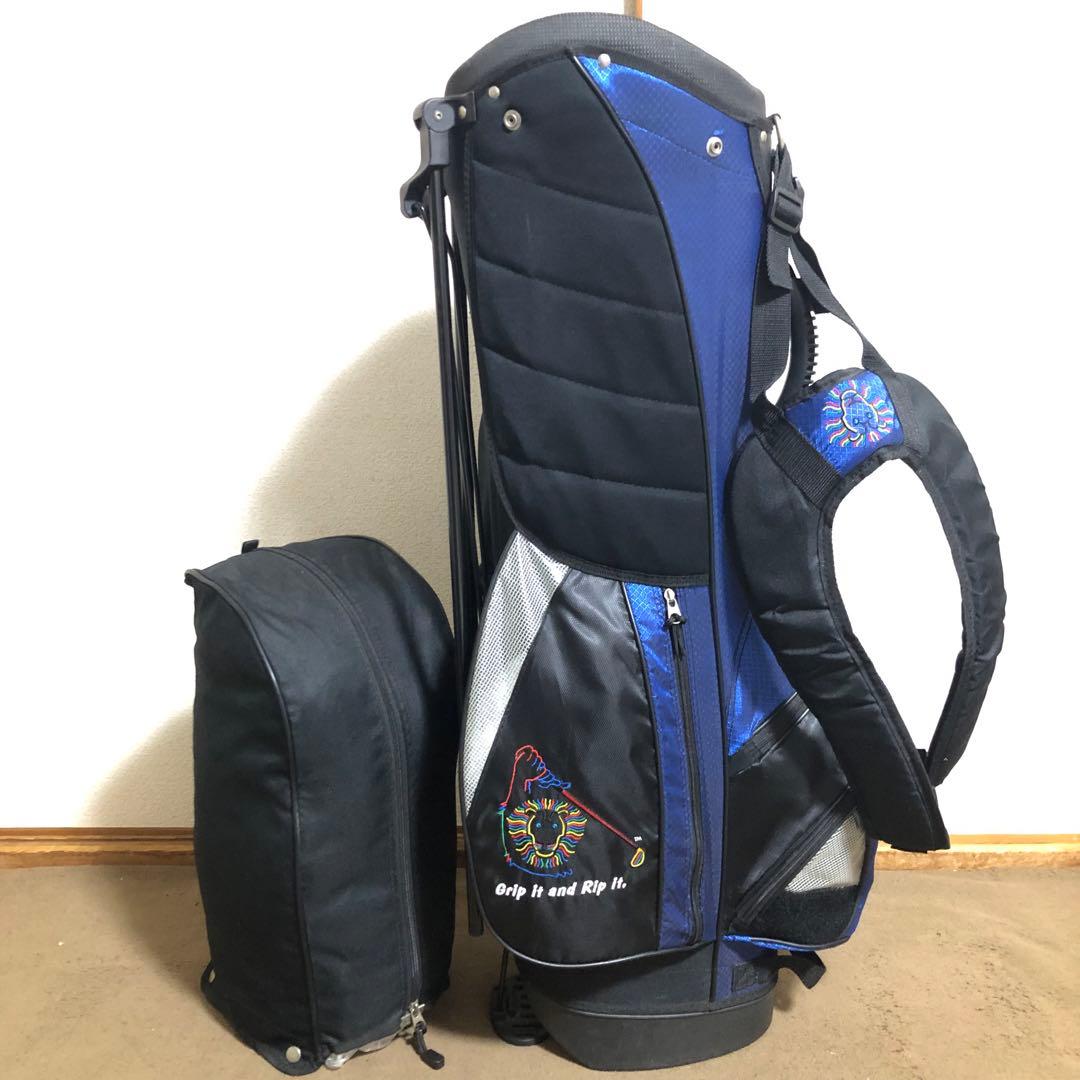 入手困難 ジョンデーリー キャディーバッグ ゴルフバッグ スタンド式 美品 希少