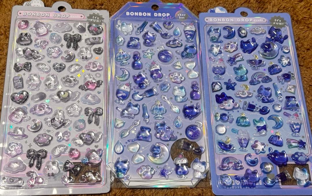 専用 もじもじボンボン ひらがな ピンク ボンボンドロップシール 国内正規品