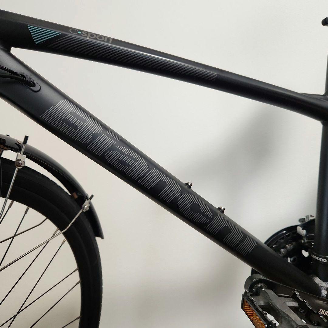 美品【名古屋・手渡限定】ビアンキ★c-sport2 43サイズ ブラック