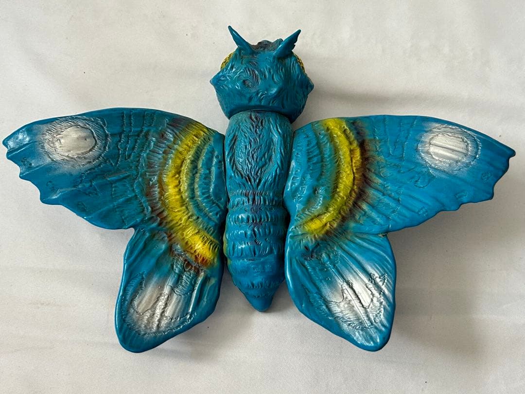 モスラ ソフビフィギュア 青色 ブルマァク復刻　バンダイ