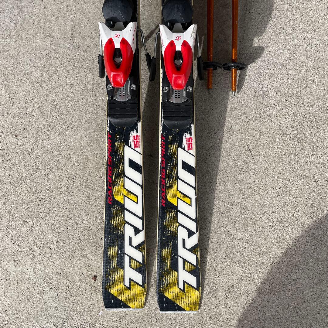 OGASAKA TRIUN G.T. スキーセット １５５センチ