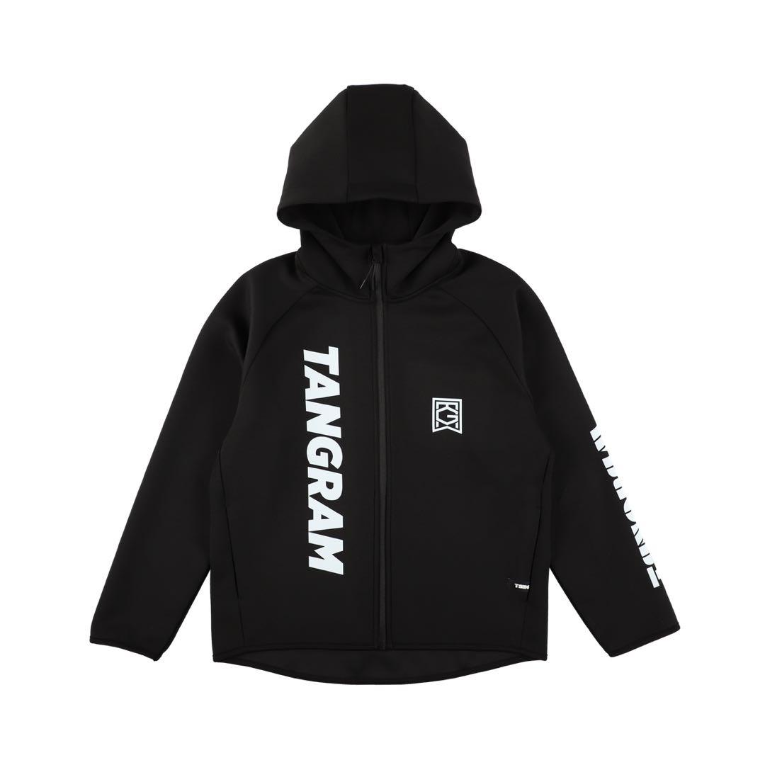 メンズウェア tangram LOGO DOUBLE KNIT FULL ZIP HOODIE