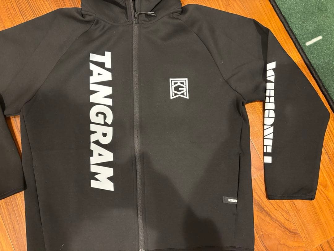 メンズウェア tangram LOGO DOUBLE KNIT FULL ZIP HOODIE