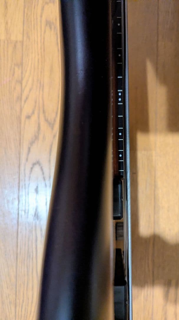 IBANEZ SRF705フレットレスベース + HIPSHOTエクステンダー
