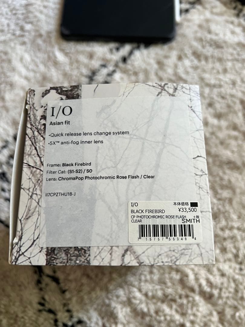 SMITH I/O スノーゴーグル Asian Fit