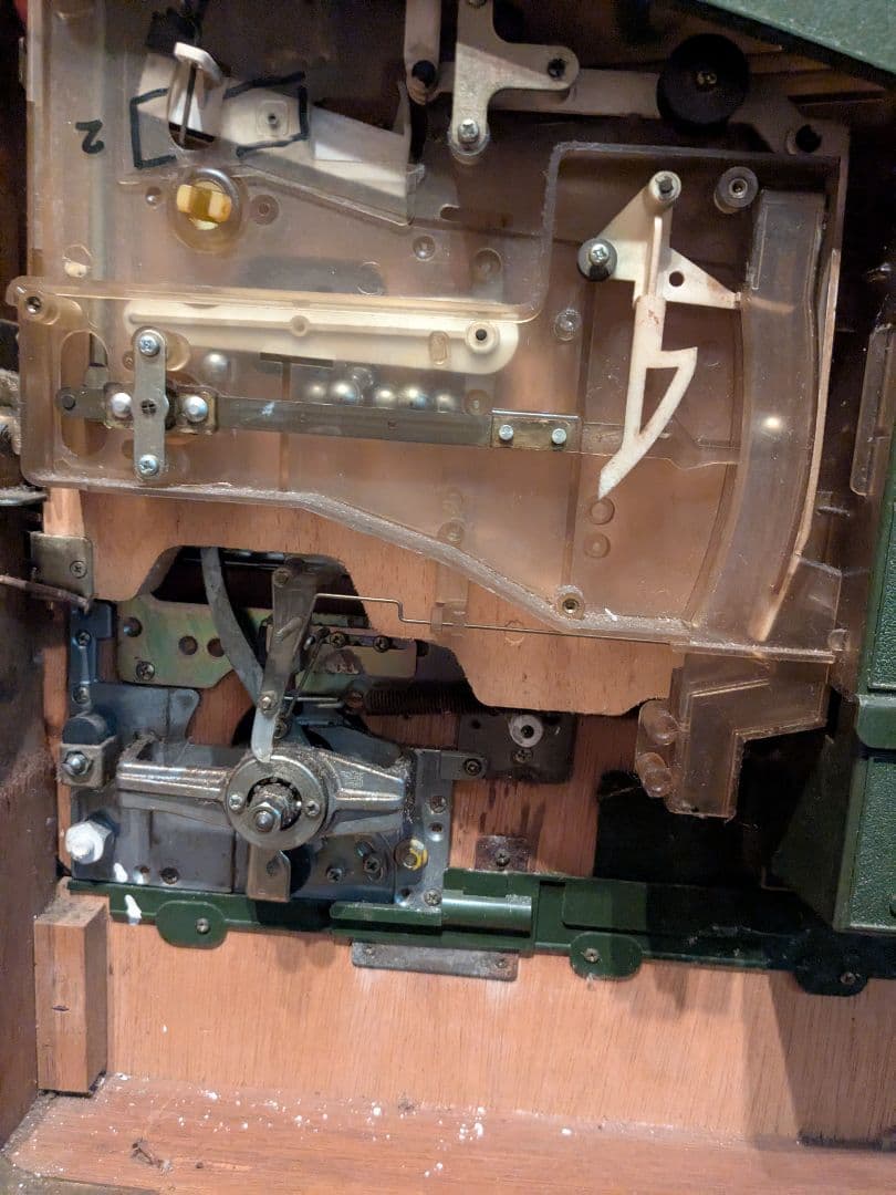 西陣　手打ち式パチンコ台　『白いカモメ』スーパーデラックス　昭和レトロ　超希少品