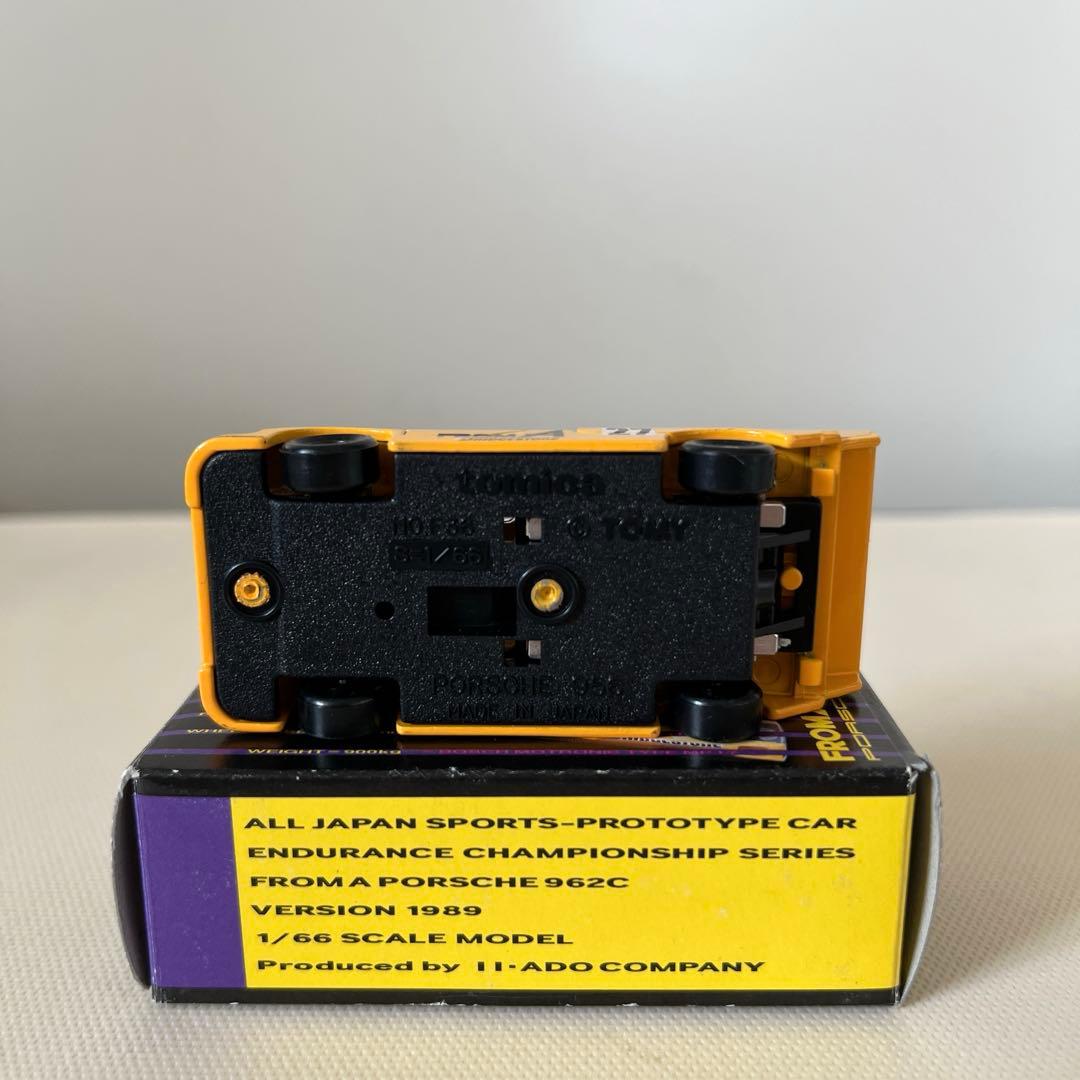 トミカ　ポルシェ962C FROM A RACING アイアイアド特注 日本製