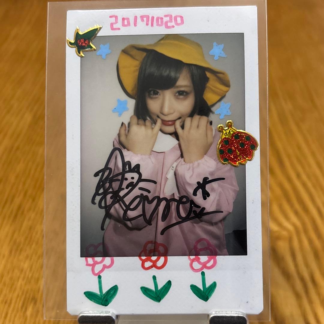 ★ReoNa デビュー前チェキ　当時の直筆サイン入り⑩★