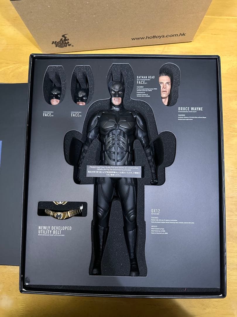 ムービー・マスターピースＤＸ12ダークナイト ライジング ホットトイズ おまけ付
