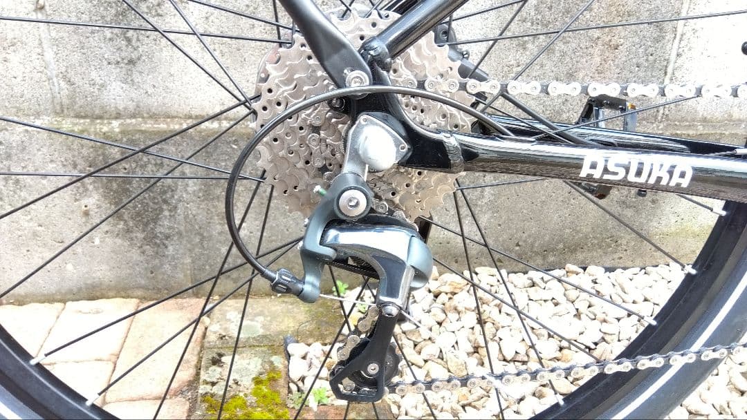 【走行わずか】電動アシスト自転車　Cyrusher ASUKA　クロスバイク