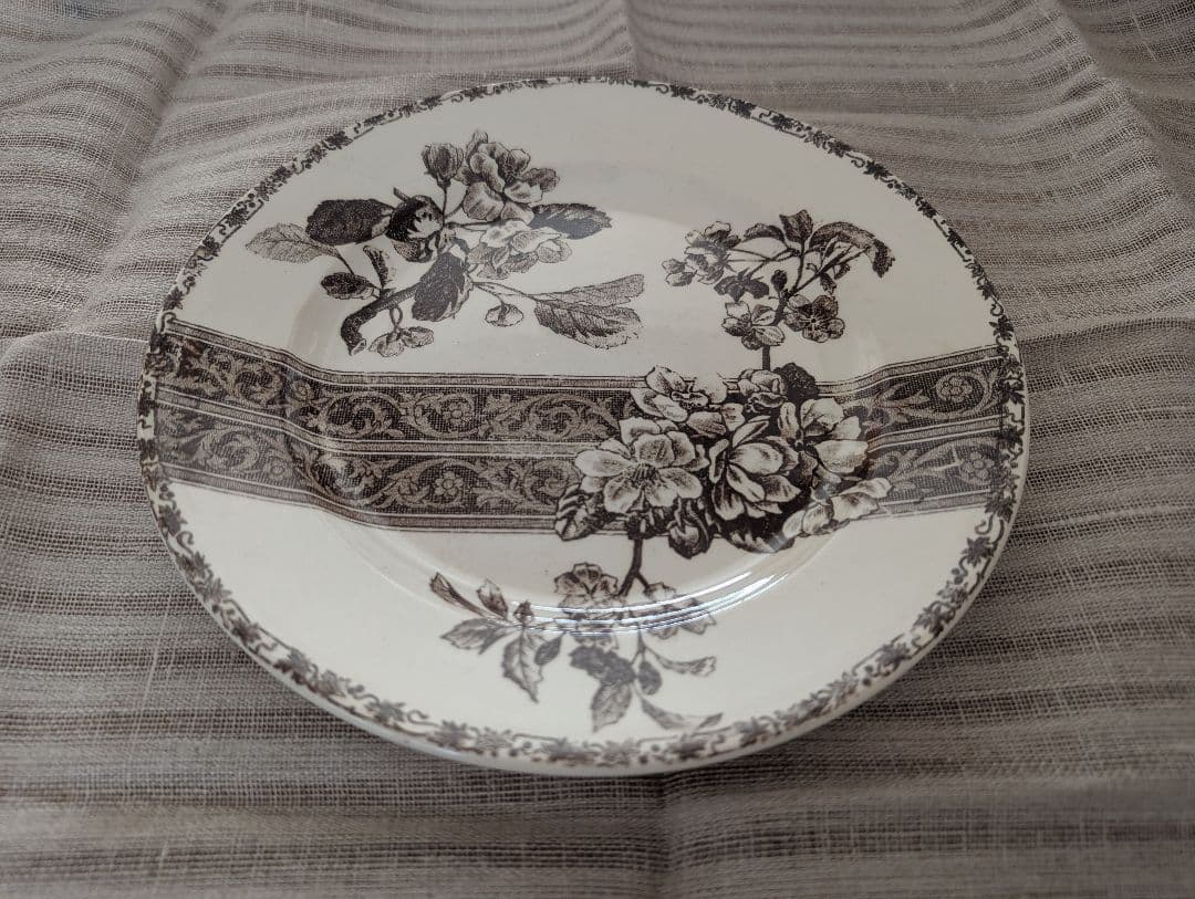 フランス アンティーク エミールブルジョワ 平皿