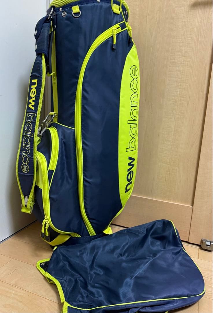 美品★ニューバランス★キャディバッグ★ゴルフ★newbalance★ゴルフバッグ