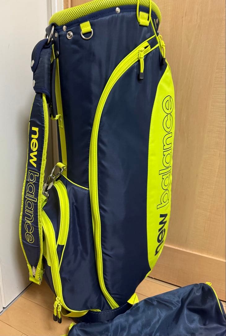 美品★ニューバランス★キャディバッグ★ゴルフ★newbalance★ゴルフバッグ