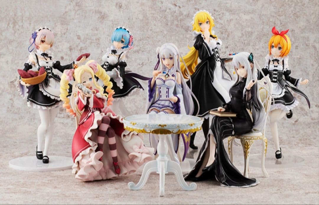 【新品未開封】 リゼロ お茶会フィギュア セット Re:ゼロから始める異世界生活