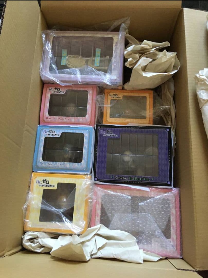 【新品未開封】 リゼロ お茶会フィギュア セット Re:ゼロから始める異世界生活