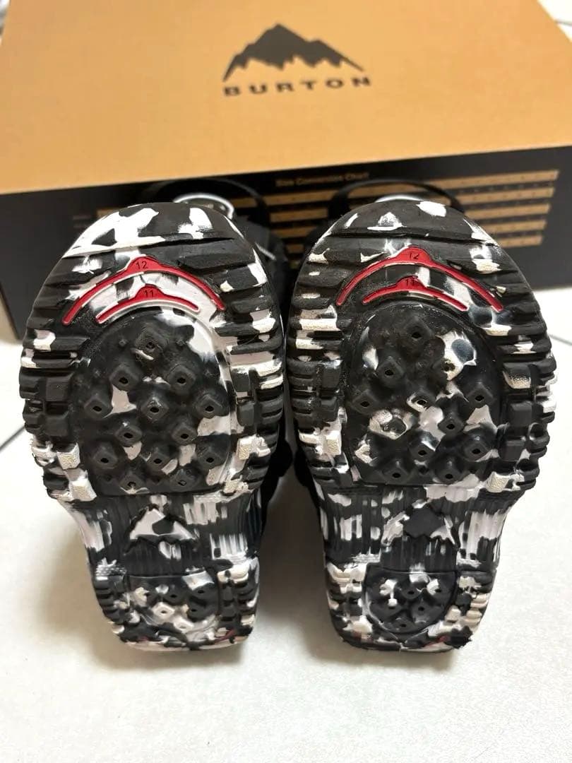 美品！BURTON BOA 子ども用スノーボードブーツ　17.5 18.5センチ