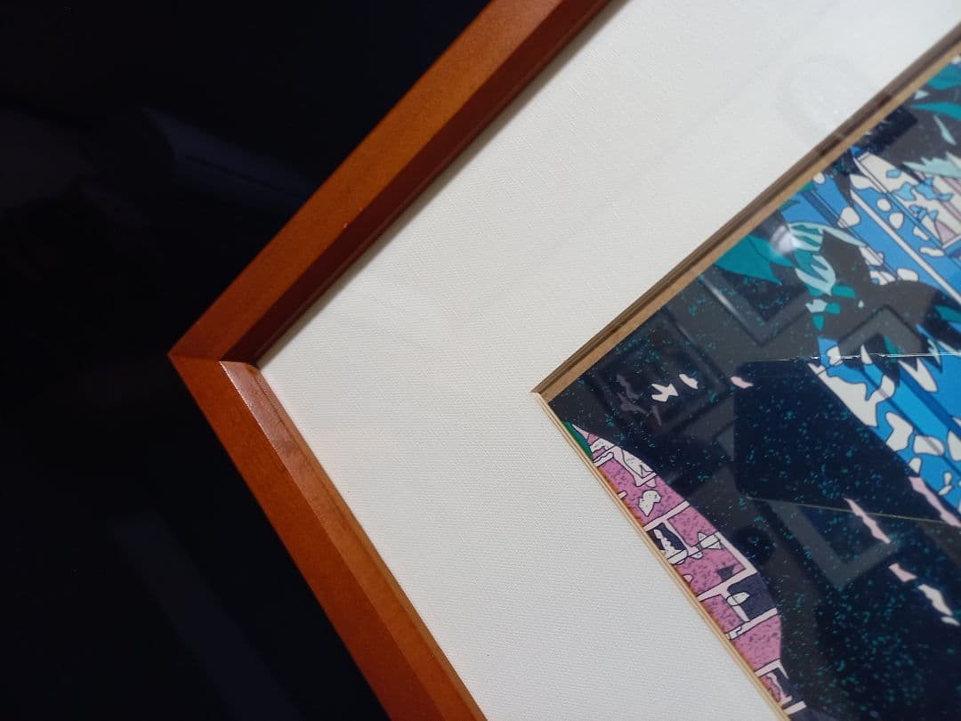 yz ab　様売約済　1980's　鈴木英人　ポルシェ　356 公式ポスター