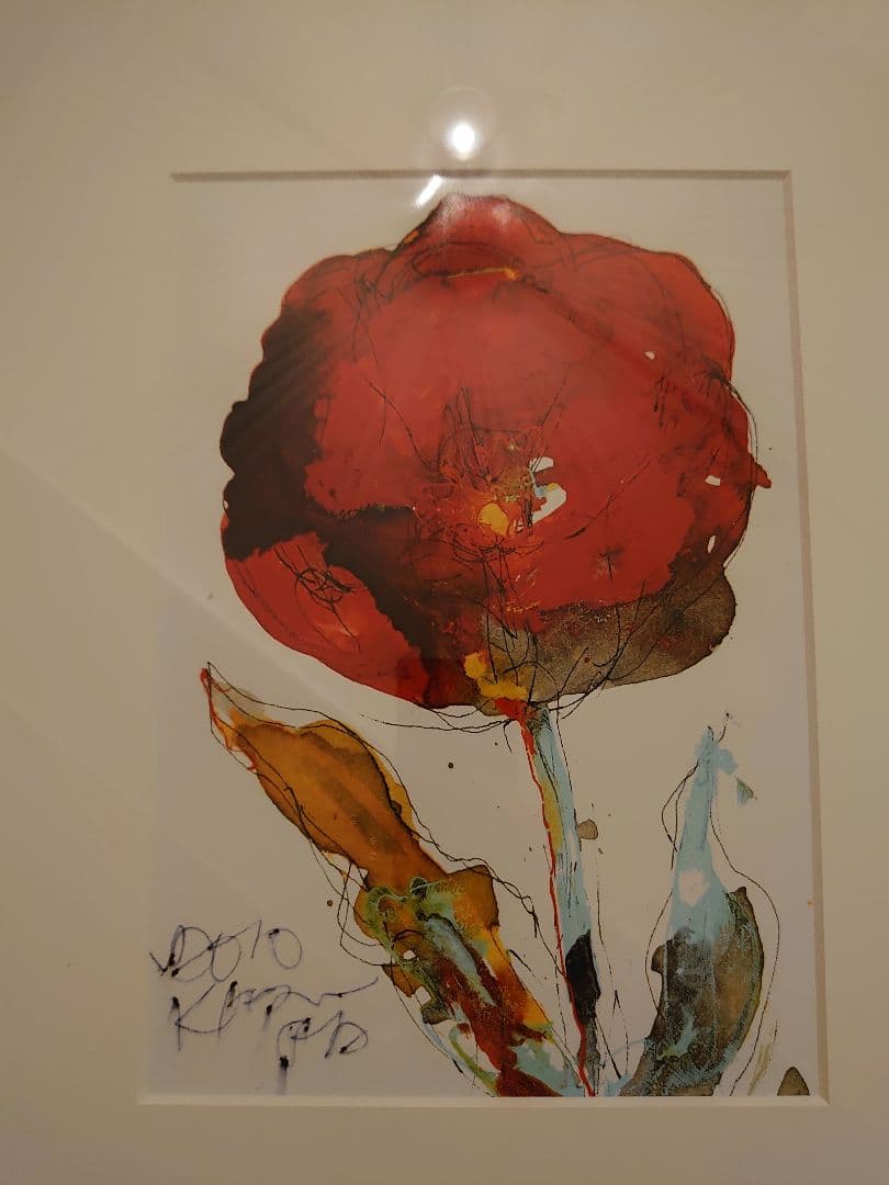 北村直登 アートポスター 花