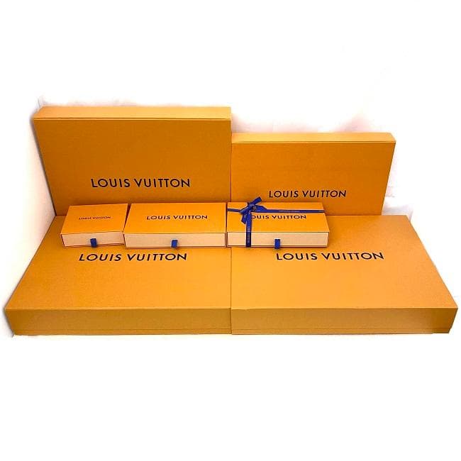ルイ ヴィトン 箱 7点セット 保存箱 リボ ギフトボックス 財布 鞄 マフラー