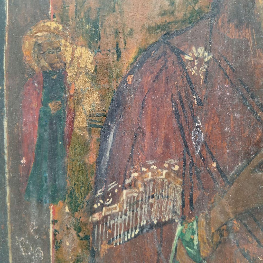 Ｍ170-3 隠れキリシタン肉筆板絵『ウラジーミルの生神女』　DD