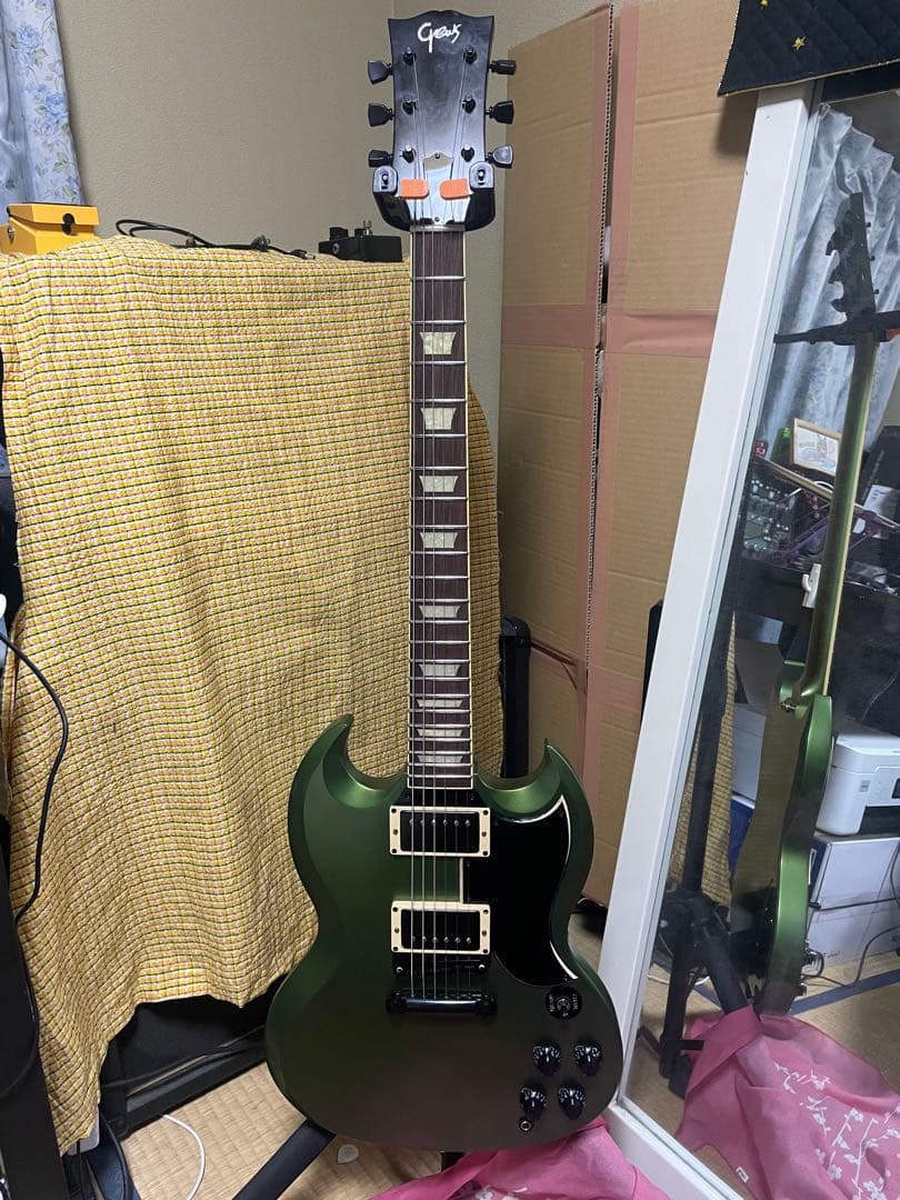 ステンレスフレット交換済み Crews Maniac Sound OSG-61