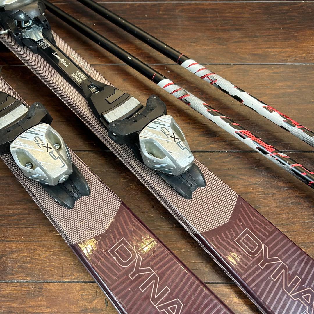 美品ミッドスキーフルセット DYNASTAR 123cm ブーツ　25〜25.5