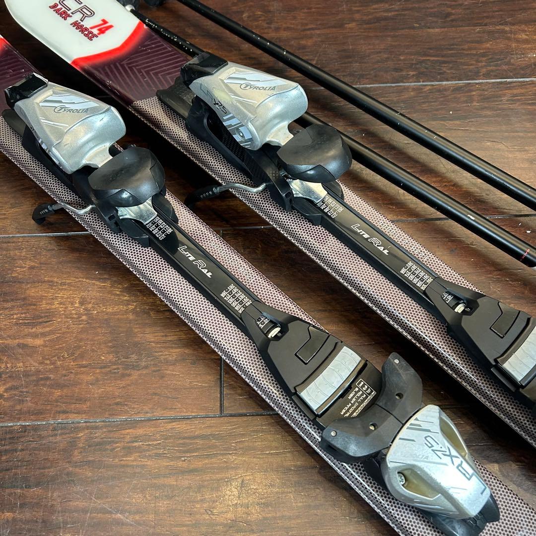 美品ミッドスキーフルセット DYNASTAR 123cm ブーツ　25〜25.5