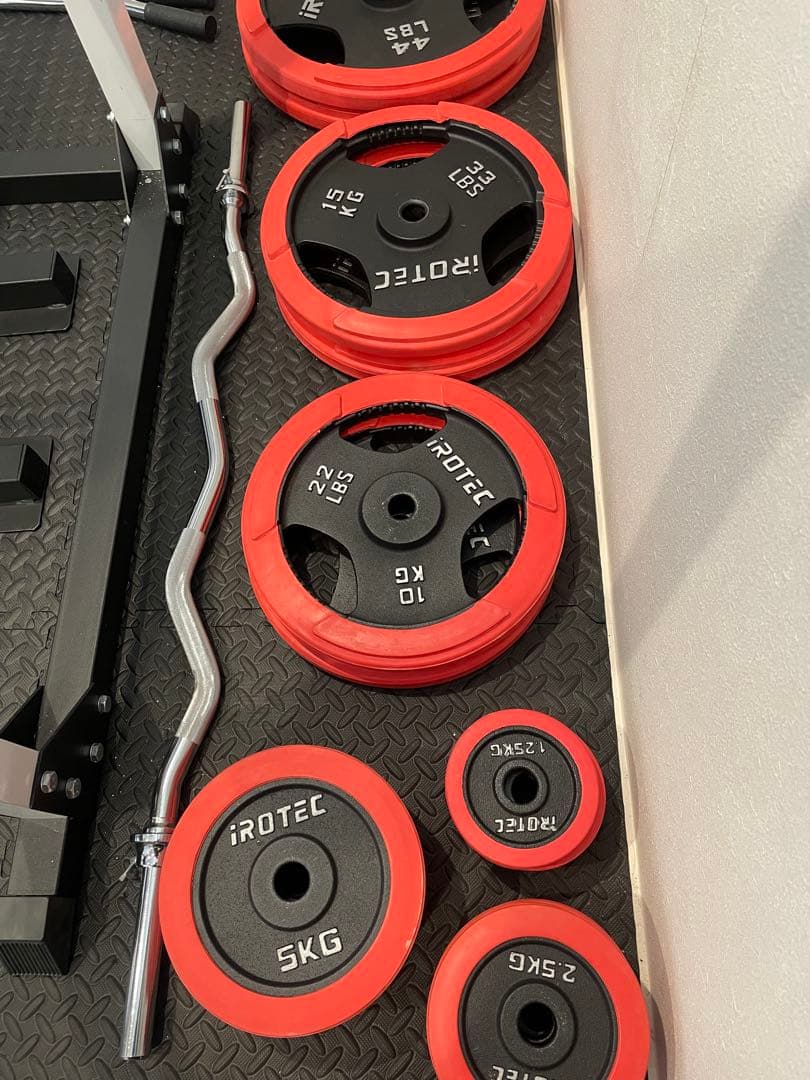 IROTEC（アイロテック）マスキュラーセットR140 ＋レギュラーＷバー