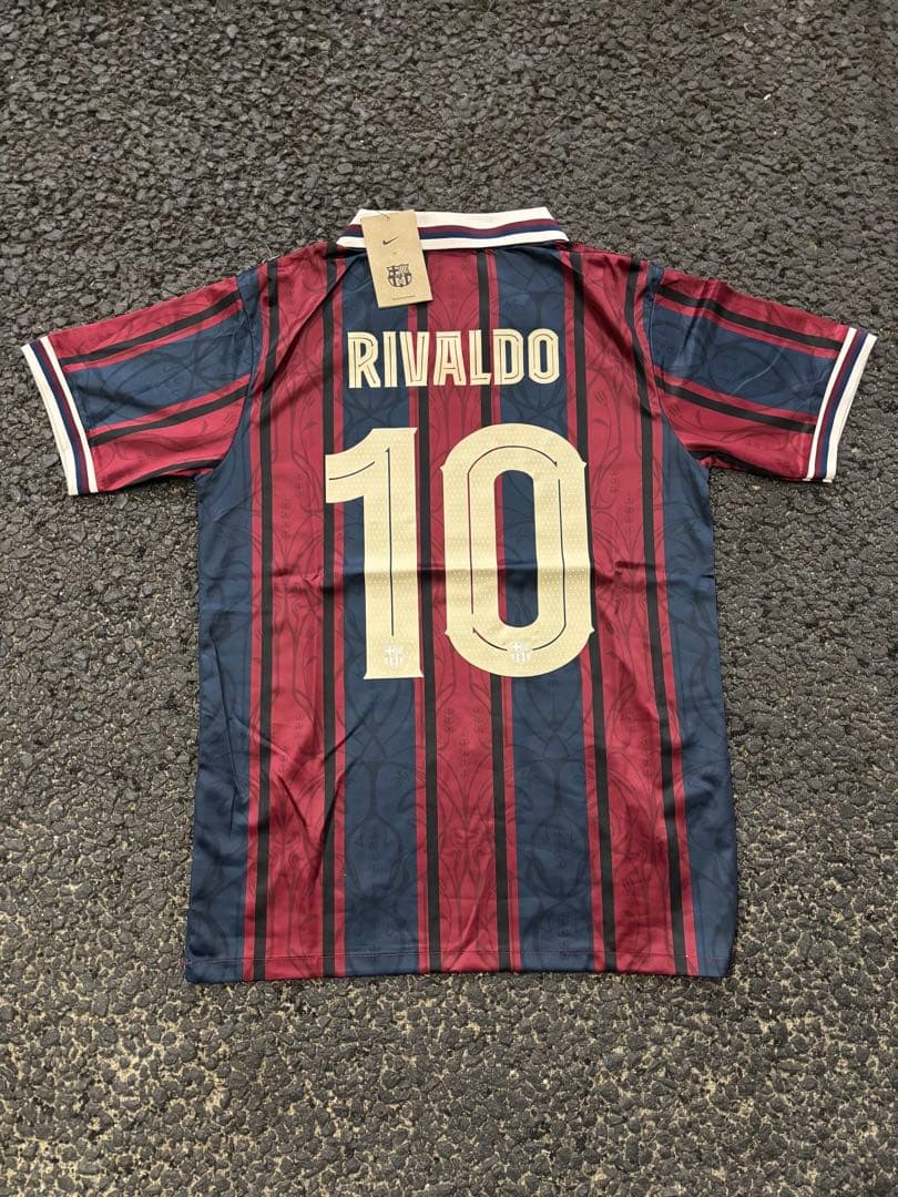 【新品タグ付き】FCバルセロナ125周年記念ユニフォームリバウド限定正規品