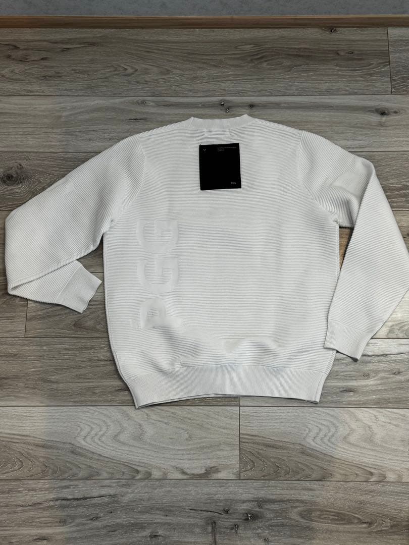 PGGパーリーゲイツ凹凸ロゴいりセーター