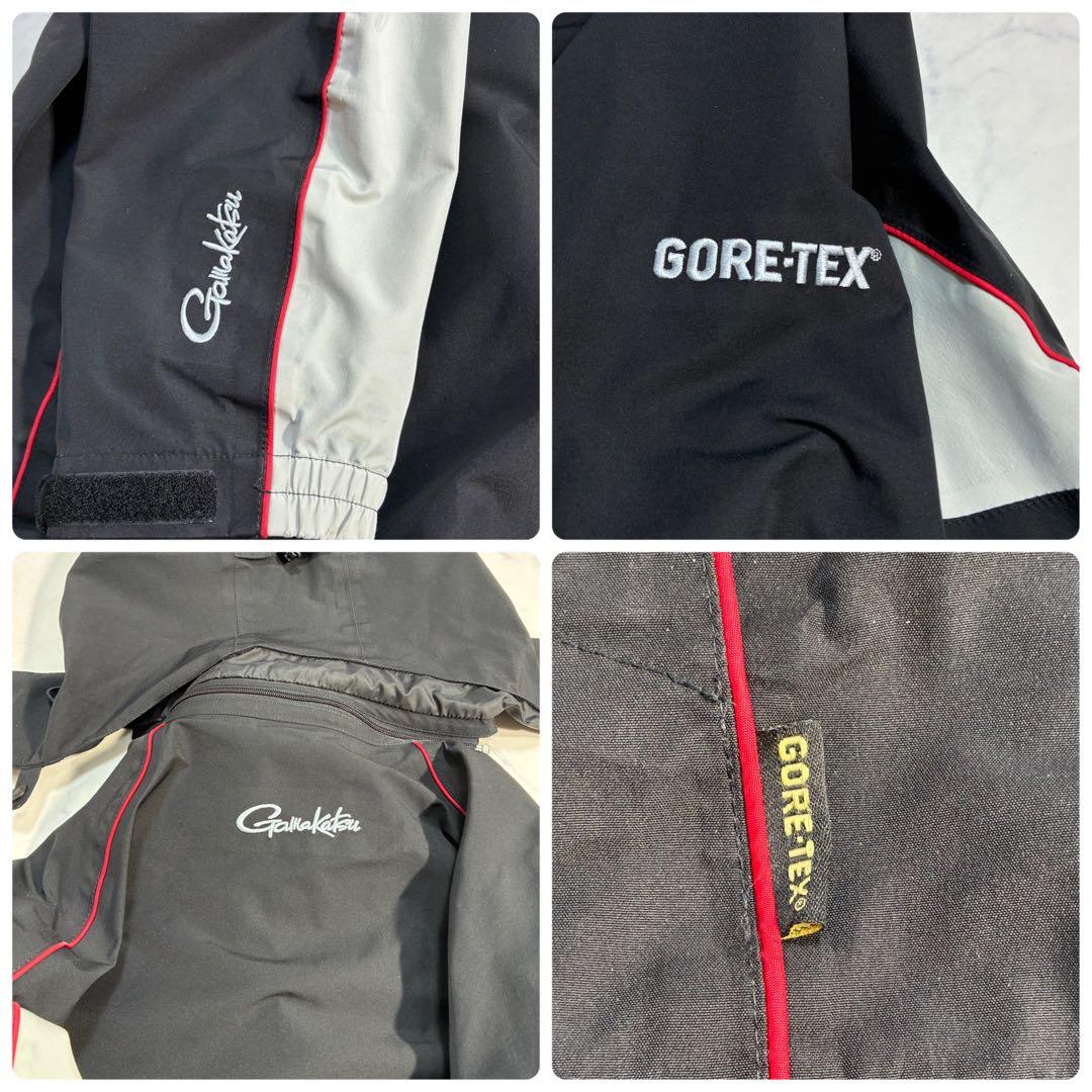 がまかつ ゴアテックス レインスーツ GM-3289 黒 上3L 下LL セット