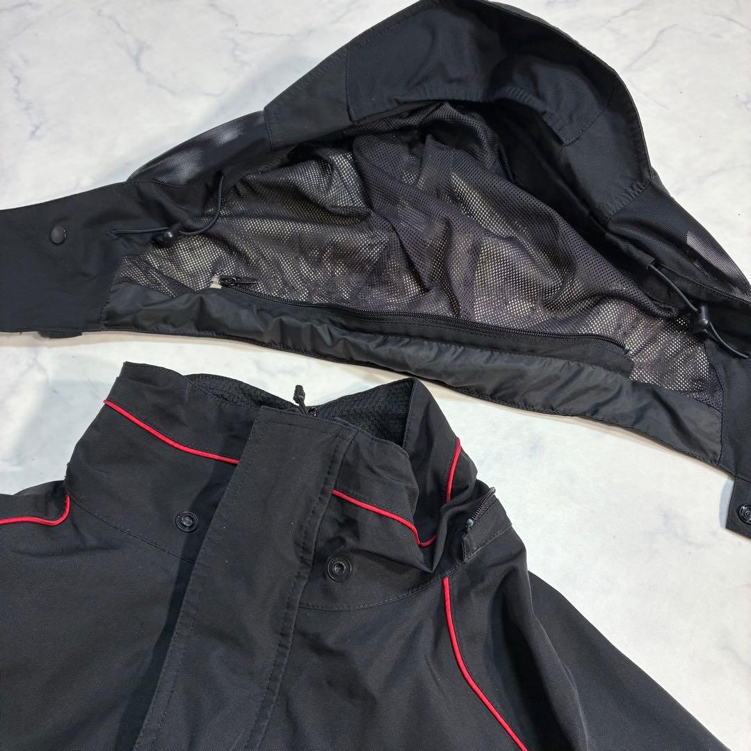 がまかつ ゴアテックス レインスーツ GM-3289 黒 上3L 下LL セット