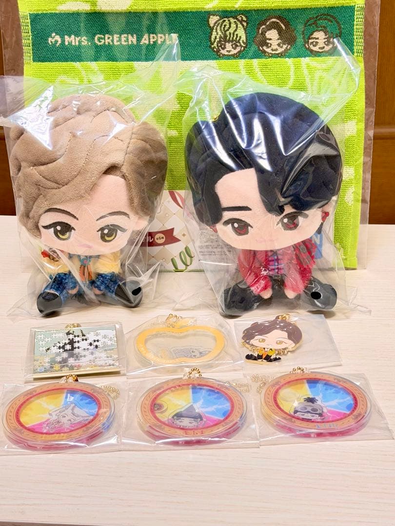 ミセスグリーンアップルぬいぐるみ2体 含む9セット