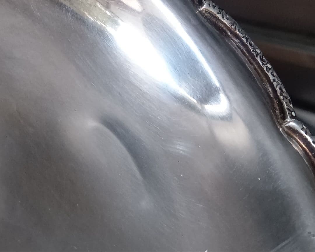 Mappin&Webb 昭和41年 純銀925 スイーツコンポート 脚付き 皿