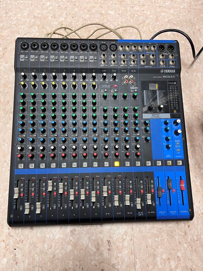 YAMAHA MG16XU　アナログミキサー　ヤマハ