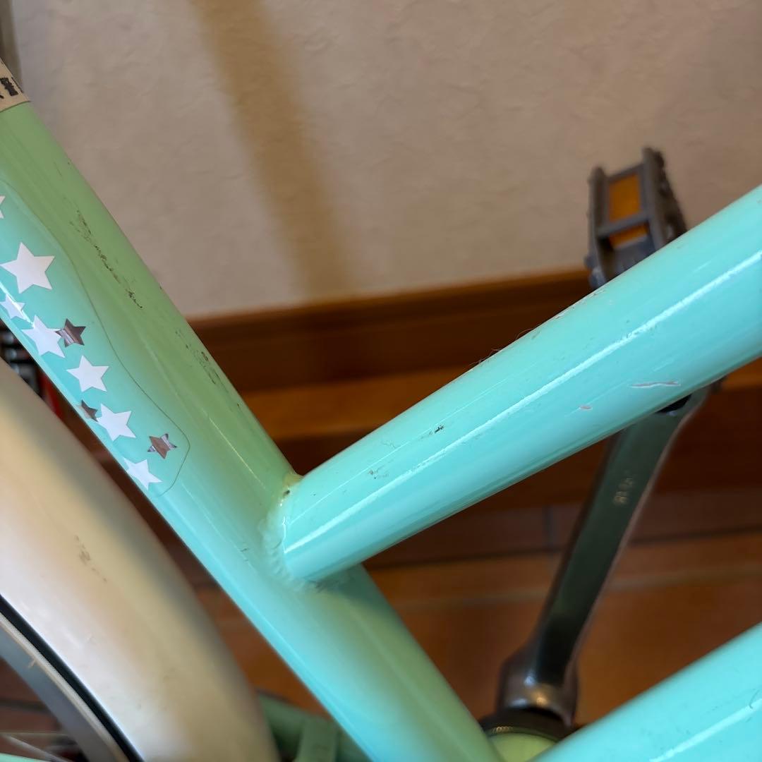 子供用自転車 ミントグリーン 24インチ