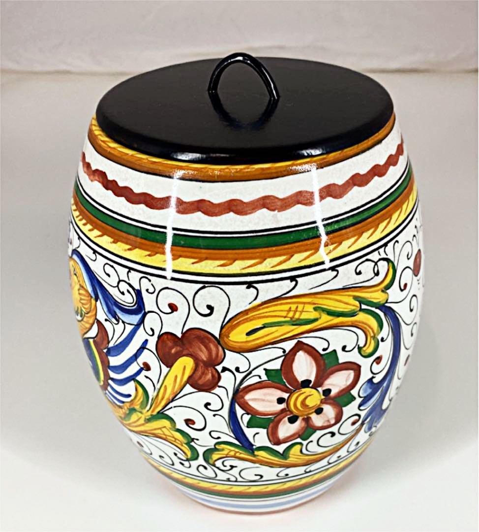 [茶道具] イタリア水指(合箱) ○