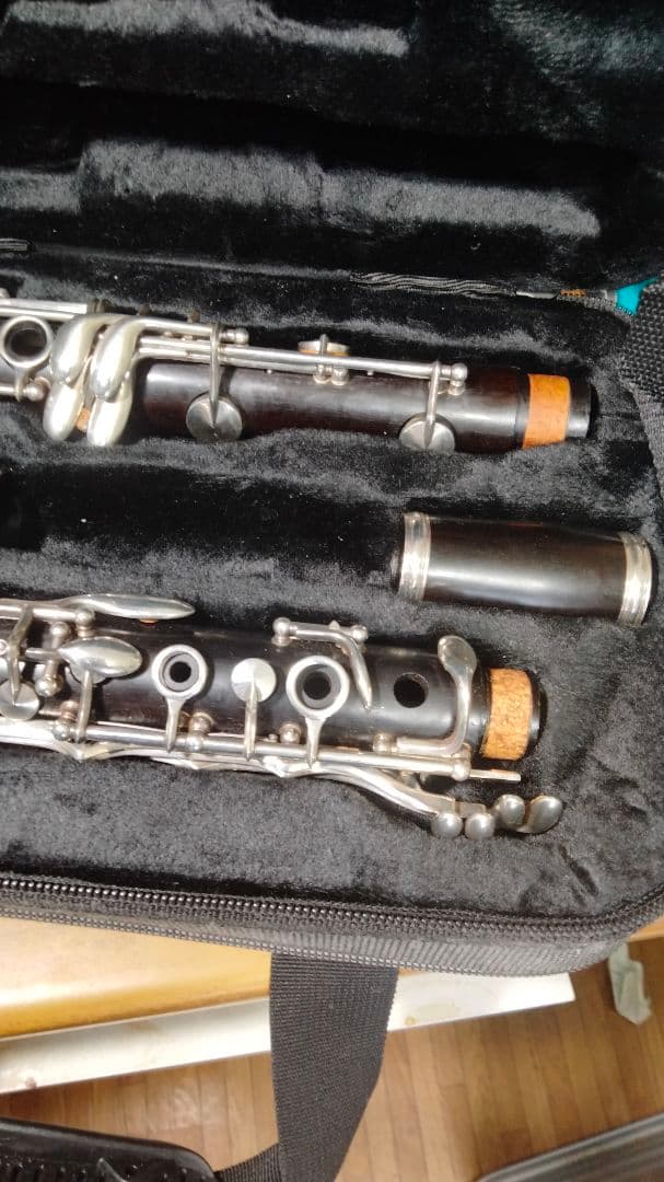 クラリネットBb Yamaha CL33　天然木グラナディラ　ケース新
