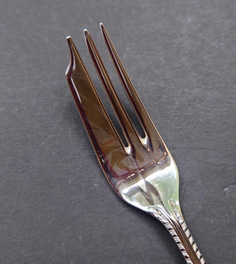 Chinacraft of London ケーキフォーク　6本　銀　ビンテージ