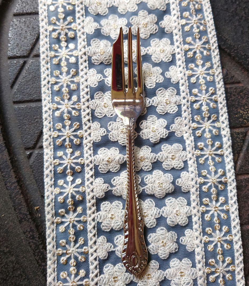 Chinacraft of London ケーキフォーク　6本　銀　ビンテージ