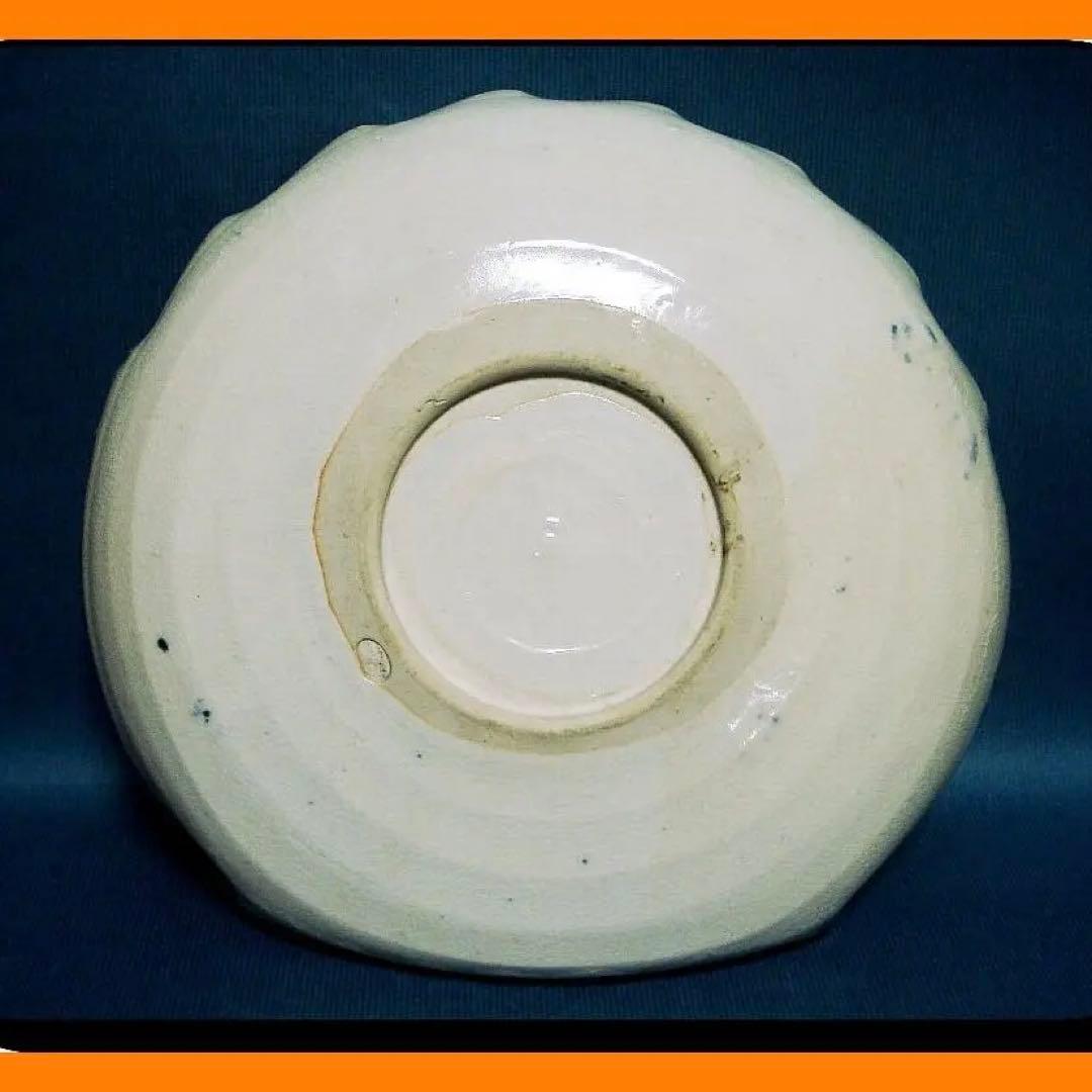 842『御深井焼 貝型 皿』　/骨董品 古美術 アンティーク 古玩