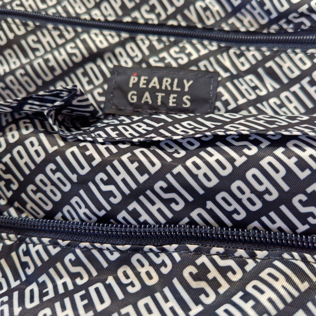 PEARLY GATES　ロッカーバッグ　ネイビー