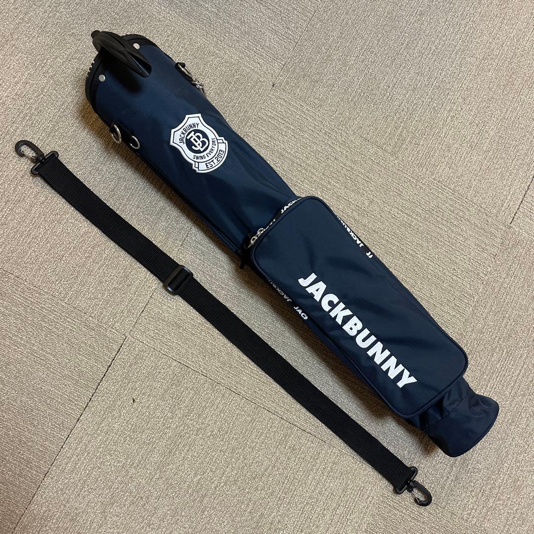JACKBUNNY スタンドゴルフバッグ ネイビー美品